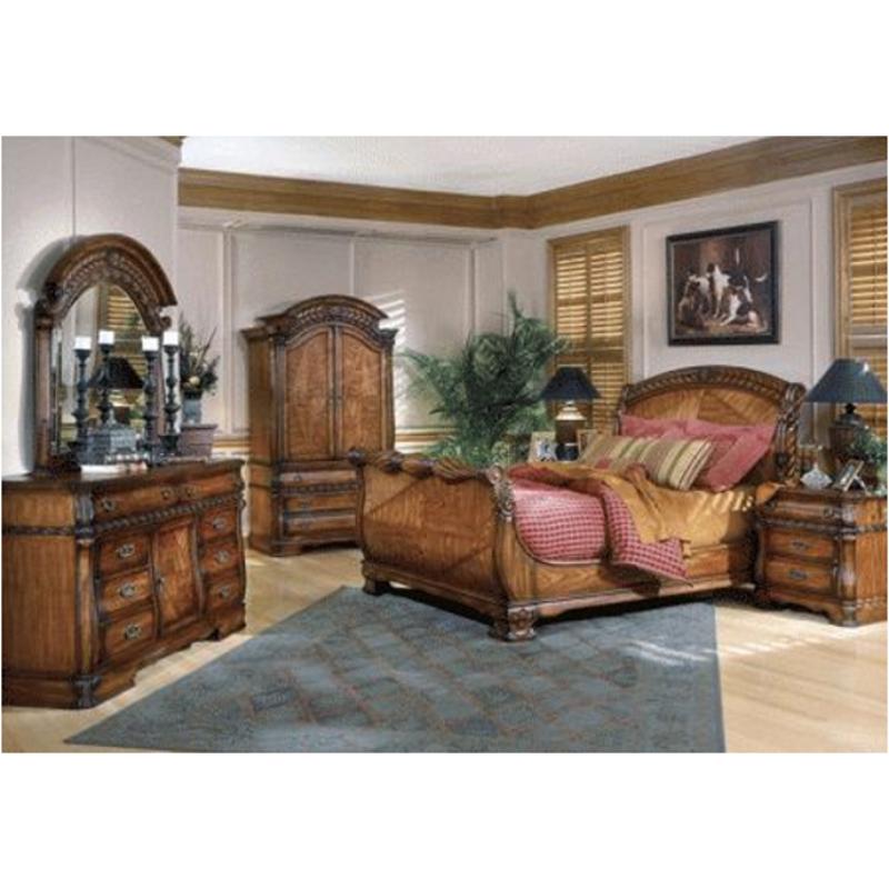 31011-42 aico furniture royal oak bedroom queen sleigh headboard