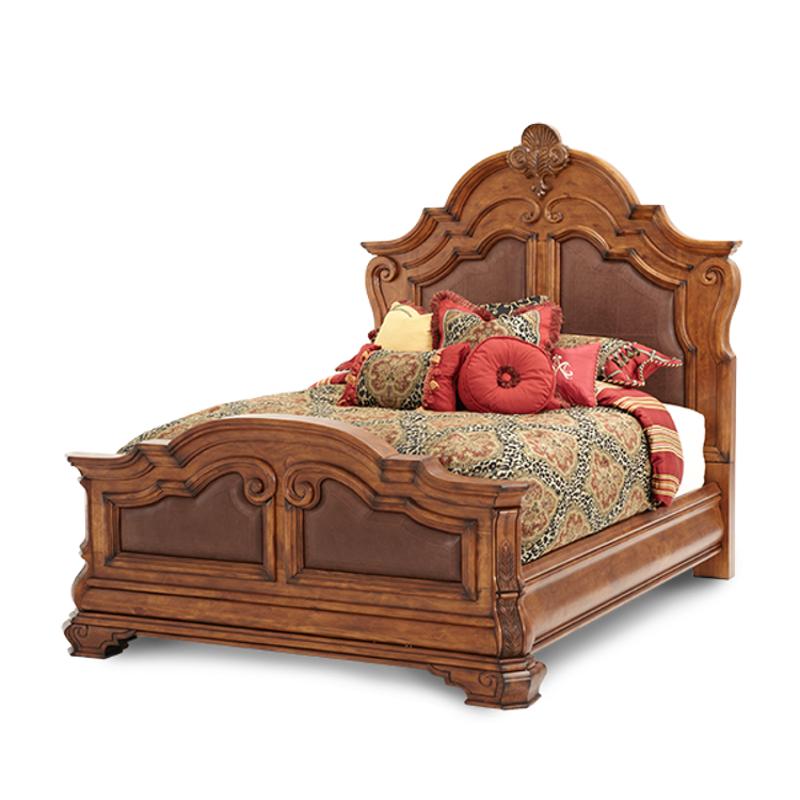 34014 26 Aico Furniture Tuscano Eastern King Mansion Bed