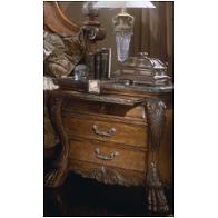 60040 23 Aico Furniture Eden Bedside Chest Amaretto