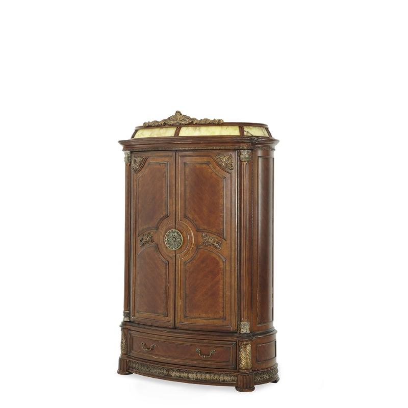 72080tlb 55 Aico Furniture Villa Valencia Light Box For Armoire Top