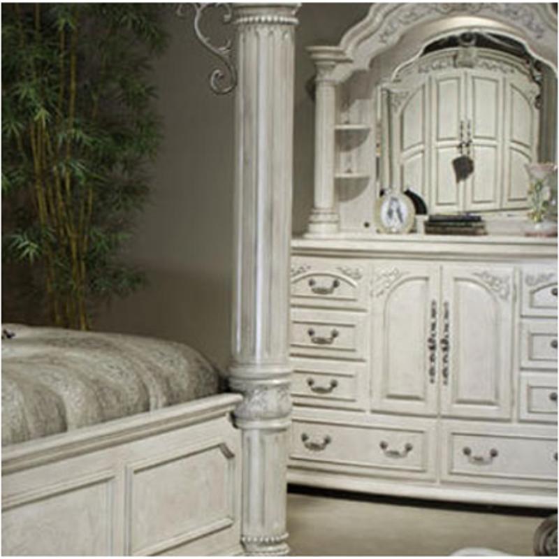 N53050 03 Aico Furniture Monte Carlo Ii Dresser Silver Pearl