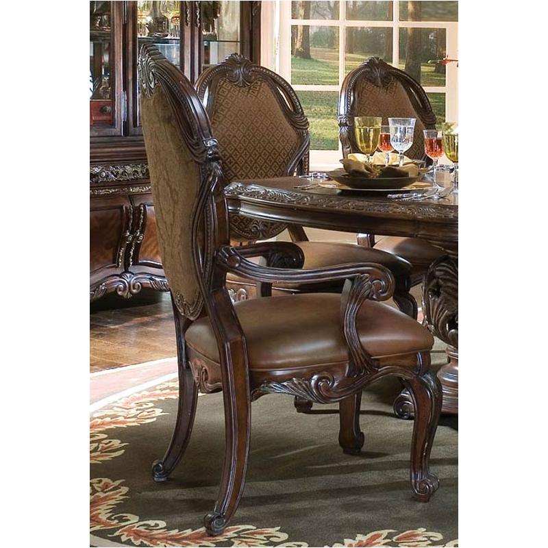 N7644457 Aico Furniture Essex Manor Leather/fabric Arm Chair