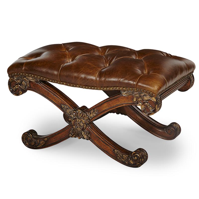 61904 29 Aico Furniture Victoria Palace Bedside Bench