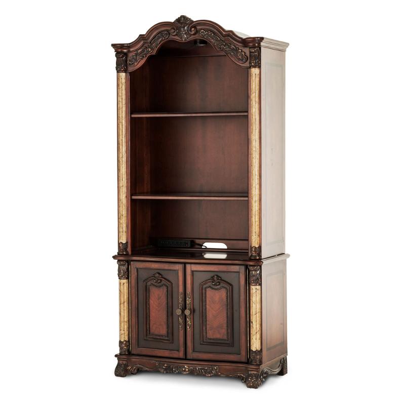 61210 29 Aico Furniture Victoria Palace Bookcase Hutch Library Unit