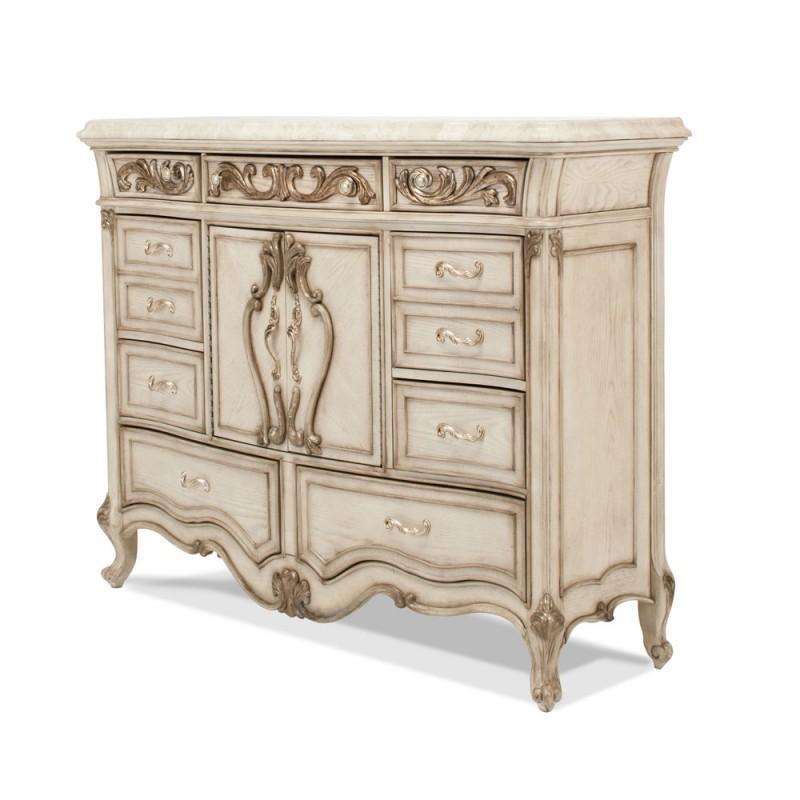 09051 201 Aico Furniture Tall Dresser Champagne