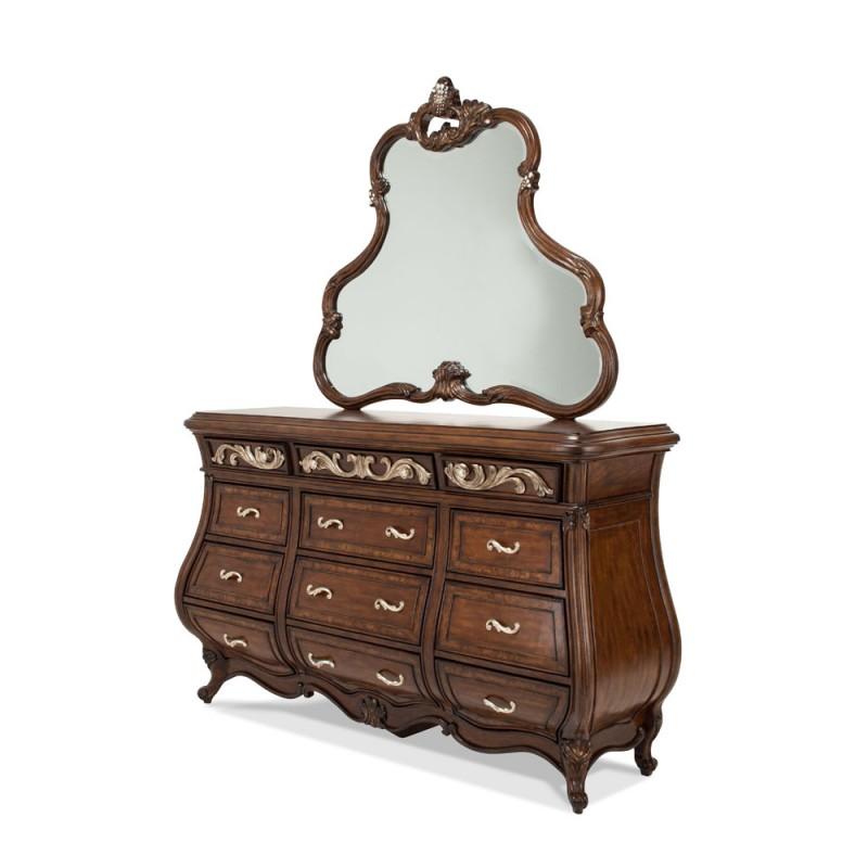 09050 229 Aico Furniture Platine De Royale Light Espresso Dressers Light Espresso