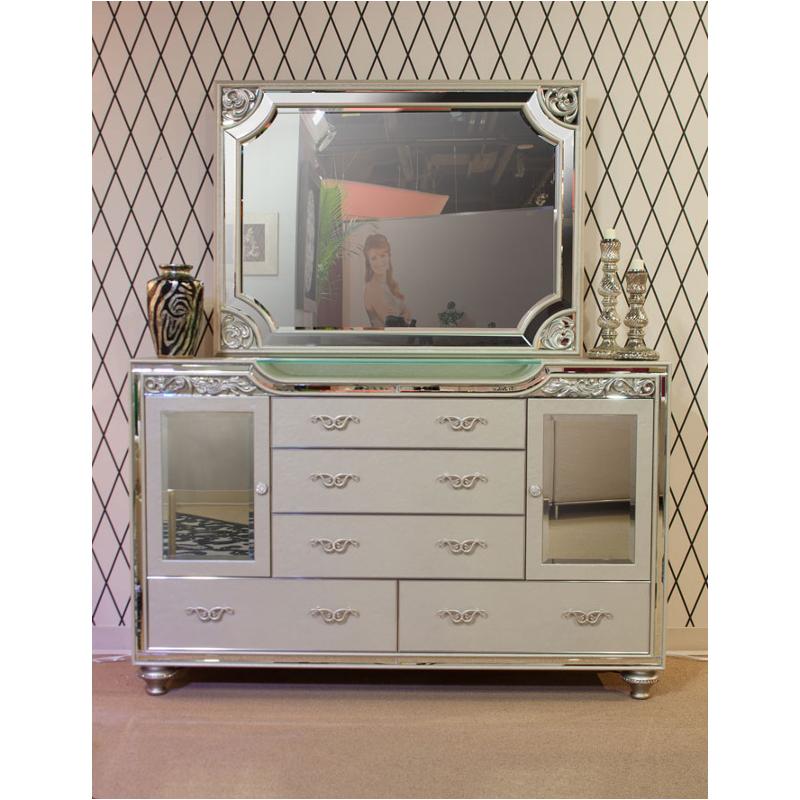 9002060 201 Aico Furniture Bel Air Park Dresser Mirror