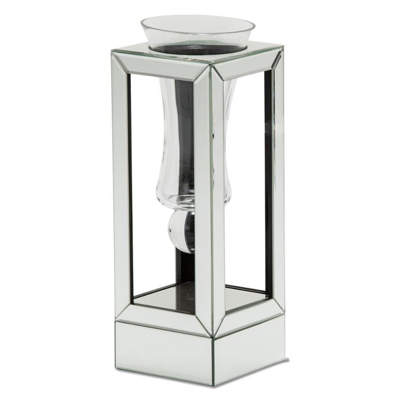 Fs Mntrl132 Aico Furniture Montreal Mirrored Glass Small Vase