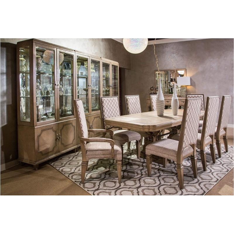 9080002t 100 Aico Furniture Tangier Coast Rectangular Dining Room Table
