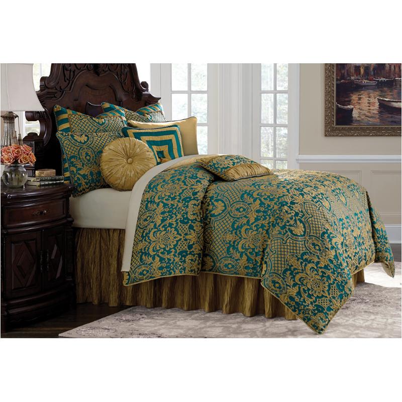 Bcs Qs09 Aricrt Tur Aico Furniture Aristocrat Comforter