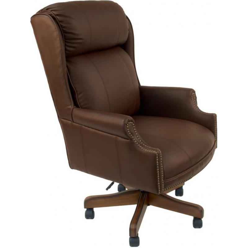 Oc170 Br Parker House Furniture Office Chairs Leather Chair Brown