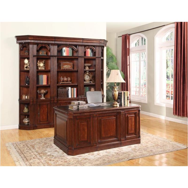 Wel480 Parker House Furniture Double Pedestal Executive Desk