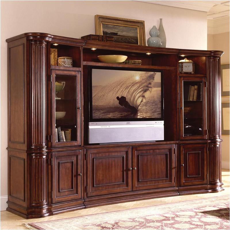 14096 riverside furniture ambiance 60 inch bridge and shelf