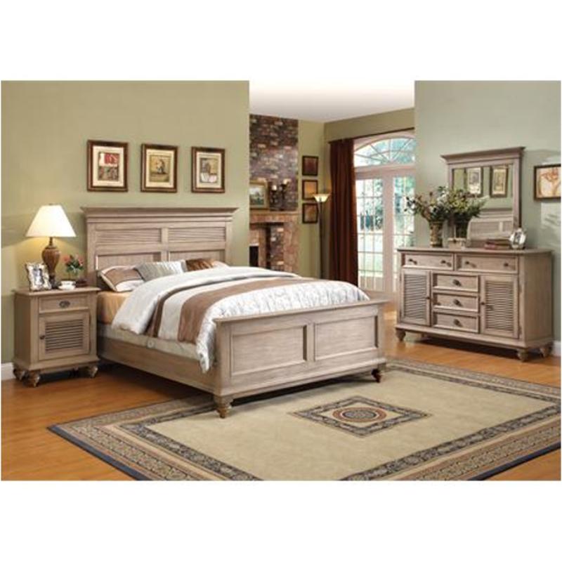 32474 Riverside Furniture Coventry Queen Panel Shutter Bed