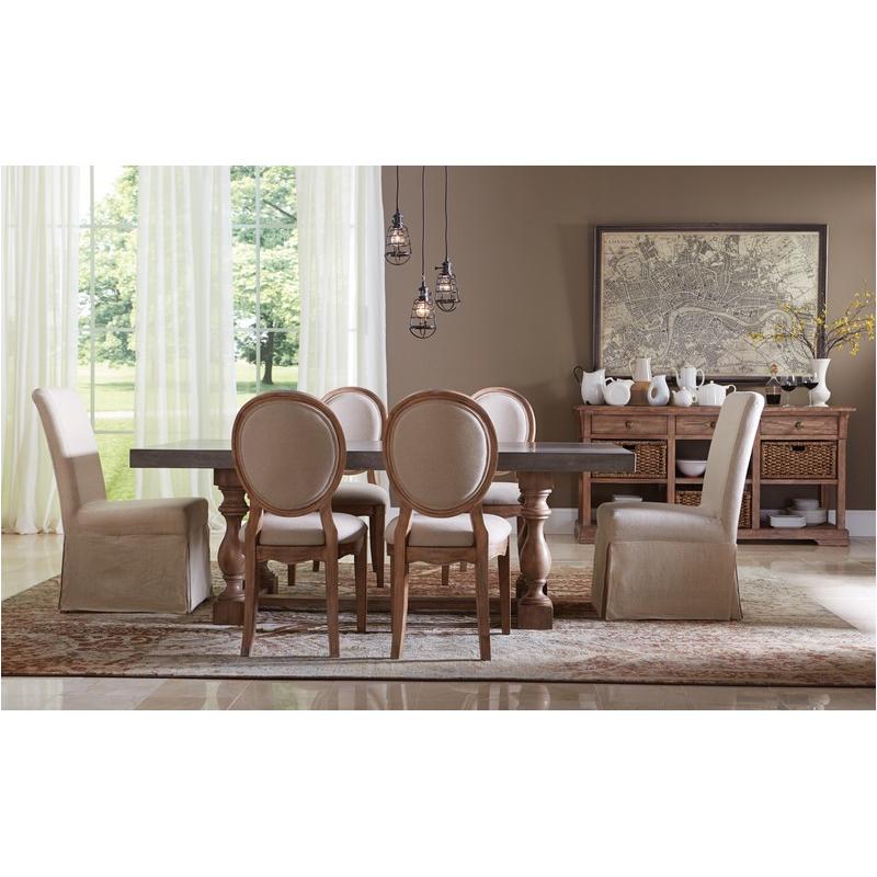 14248 Riverside Furniture Sherborne Dining Table With Concrete Top
