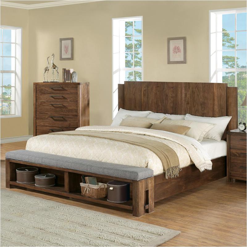98871 Riverside Furniture Queen Upholstered Bench Footboard 98871 Riverside Furniture Queen, King Bed With Bench Footboard