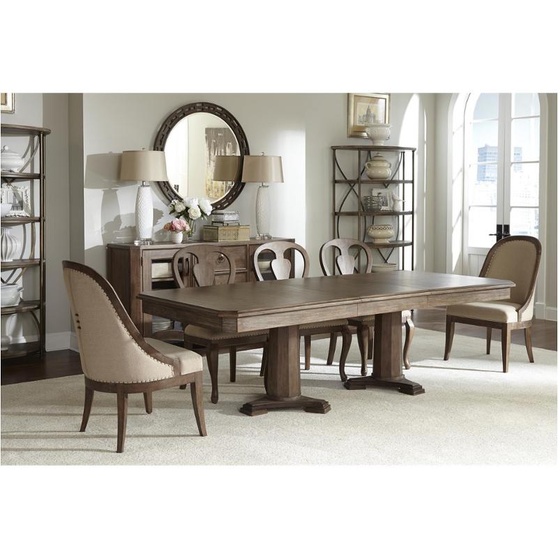 16248 Riverside Furniture Somerset Lane Pedestal Dining Table