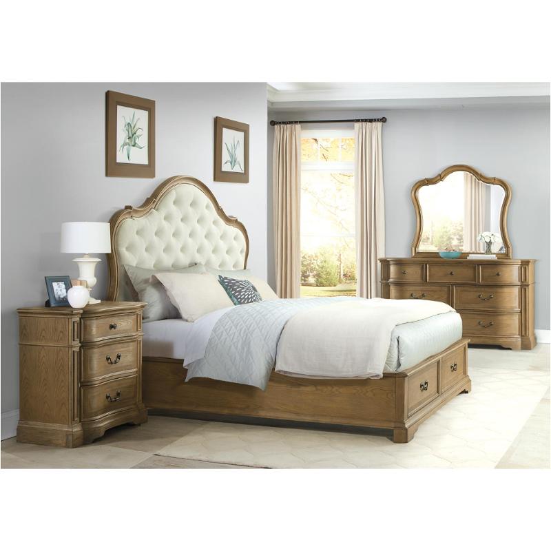 24684 Ck St Riverside Furniture Verona Light Sienna King California King Upholstered Bed Ck St
