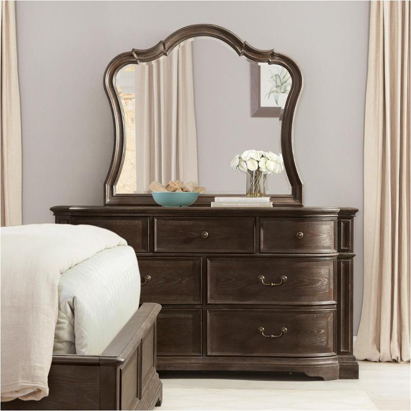 24960 Riverside Furniture Verona Dark Sienna 7 Drawer Dresser