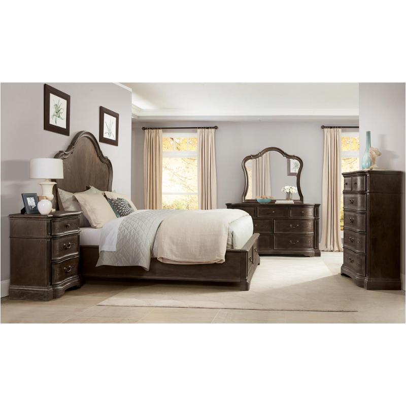 24970 St Riverside Furniture Verona Dark Sienna Full Queen Panel Bed St