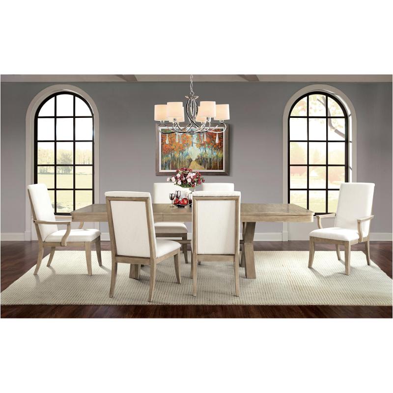 50352 Riverside Furniture Sophie 78 Inch Trestle Table