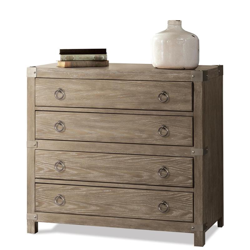 59414 Riverside Furniture Myra Living Room 4 Drawer Accent Chest