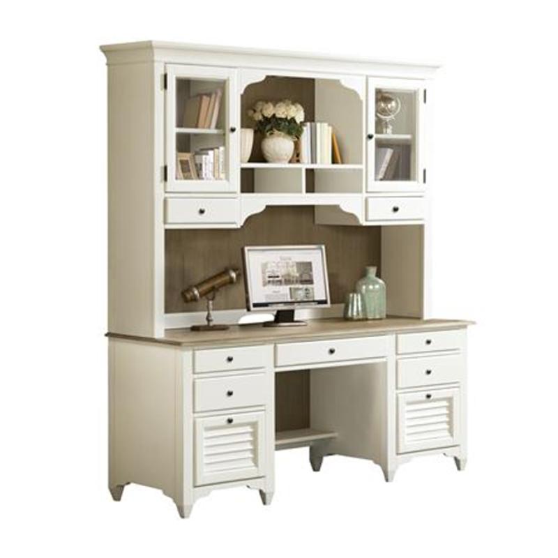 59526 Riverside Furniture Myra Home Office Credenza Hutch