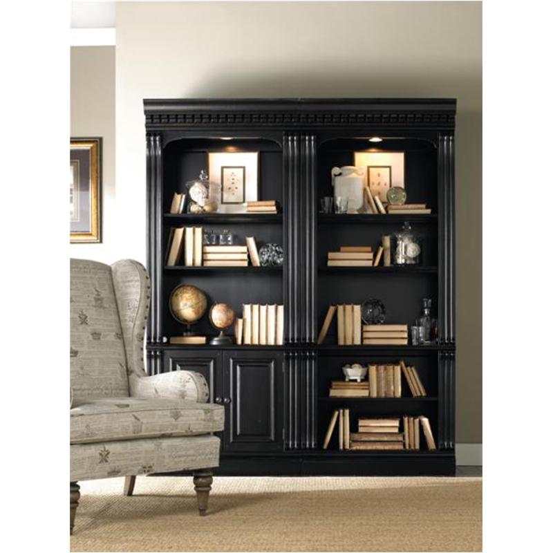 370 10 446 Hooker Furniture Telluride Bunching Bookcase W Doors