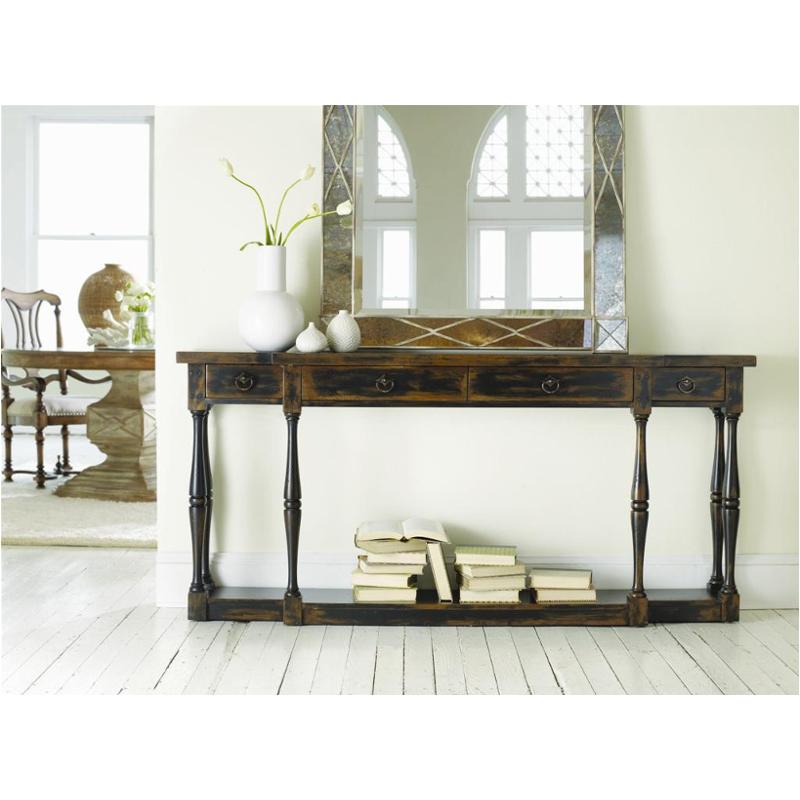 3005 85001 Furniture Four Drawer Thin Console Ebony 3005 85001 Furniture Sanctuary Four Drawer Thin Console Ebony