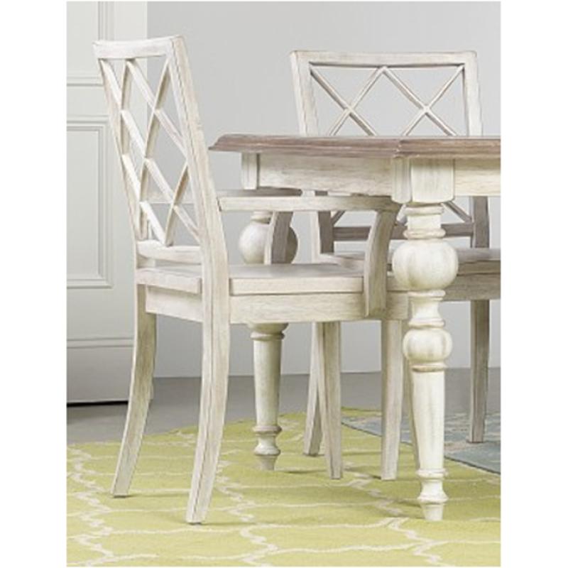5325 75300 Furniture X Back Arm Chair Hatters White 5325 75300 Furniture Sunset Point Hatters White Dining Room Chair