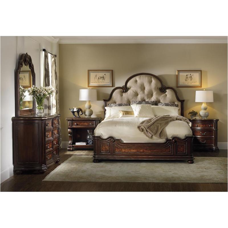 5272 90867 Furniture Grand Palais Eastern King Upholstered Panel Bed