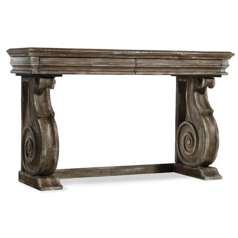 530885001 Hooker Furniture Rhapsody Accent Scroll Console Table