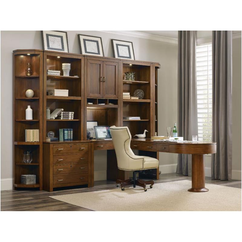 5328 10242 Hooker Furniture Viewpoint Home Office Peninsula Desk