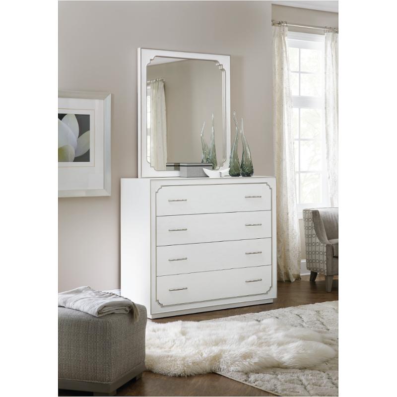 1652 90011 Wh2 Hooker Furniture Modern Romance 4 Drawer Bureau