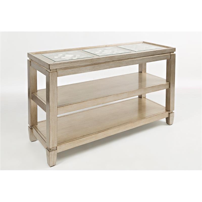 1551 4 Jofran Furniture Casa Bella Silver Mirrored Sofa Table