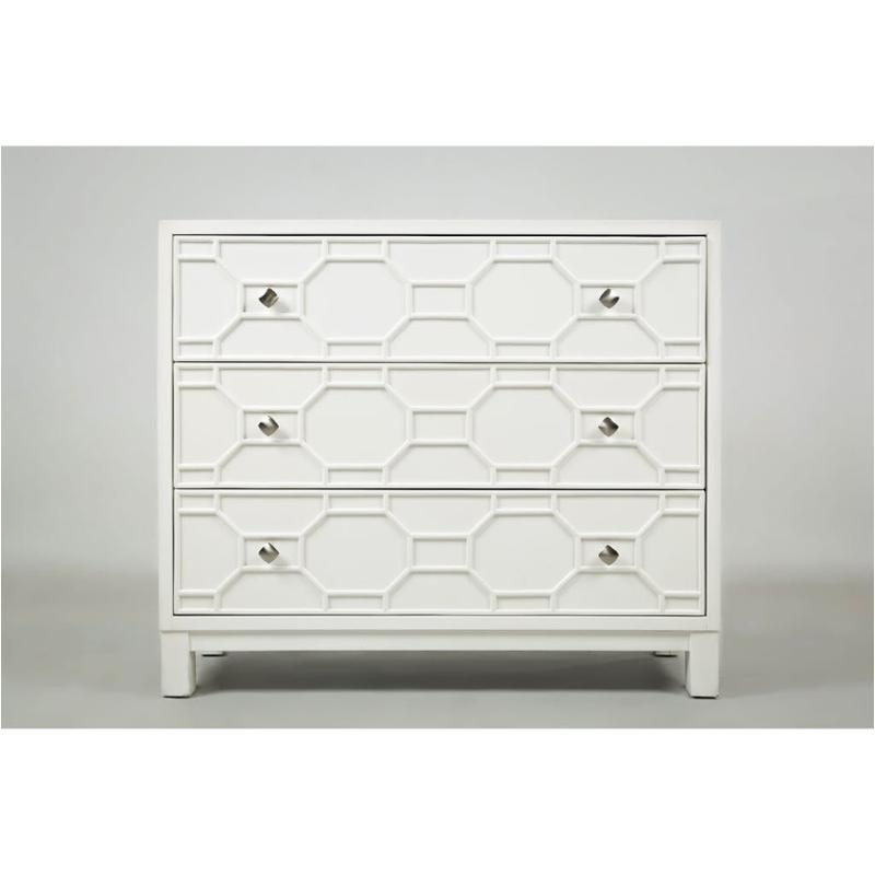 1425 40 Jofran Furniture 3 Drawer Accent Chest Polar White 1425 40 Jofran Furniture Matrix Accent Chest
