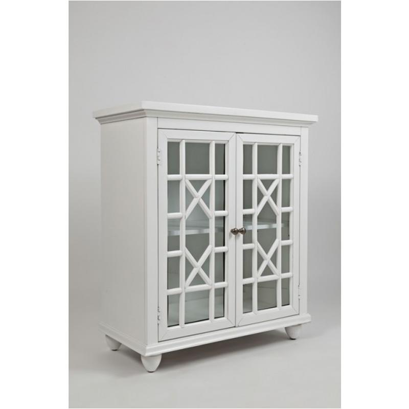 1523 31 Jofran Furniture Brighton Park Accent Cabinet With 2 Glass Doors Paperwhite