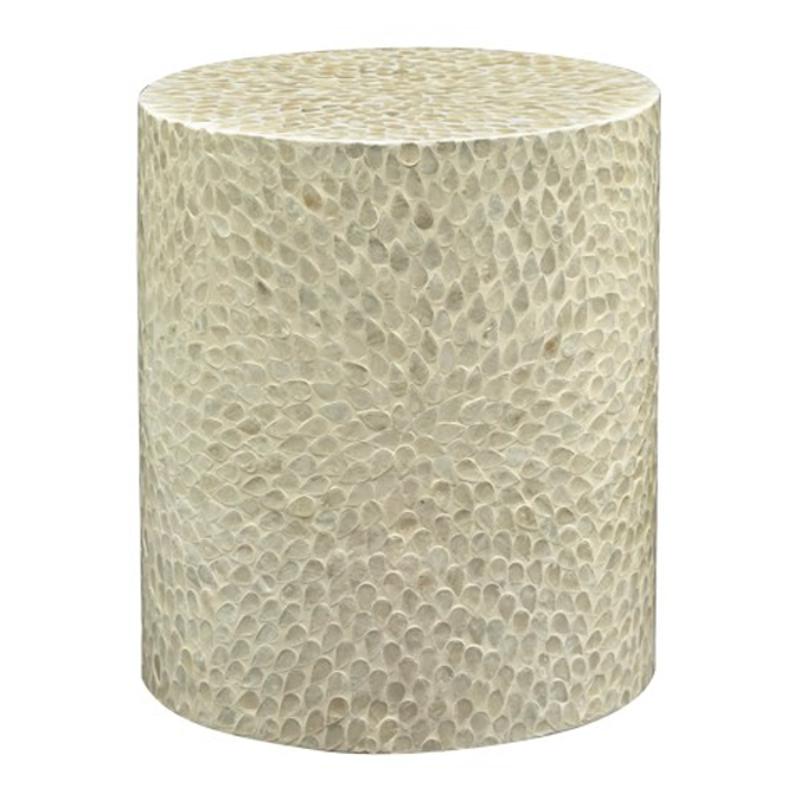 1730 28nat Jofran Furniture Global Archive Capiz Drum Accent Table Natural