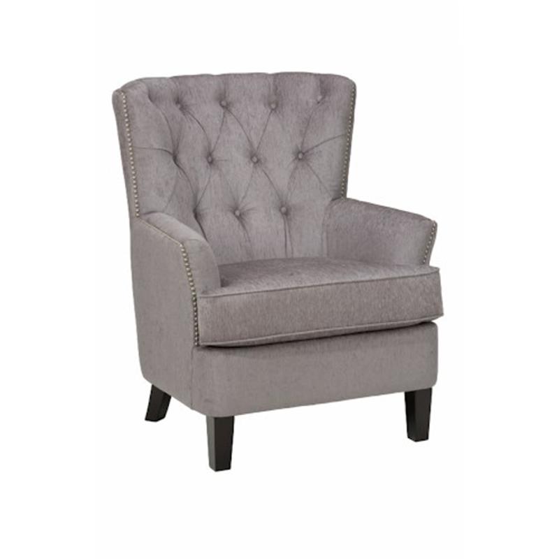 Hudson Ch Silver Jofran Furniture Tufted Arm Chair Hudson Ch Silver Jofran Furniture Living Room Accent Chair