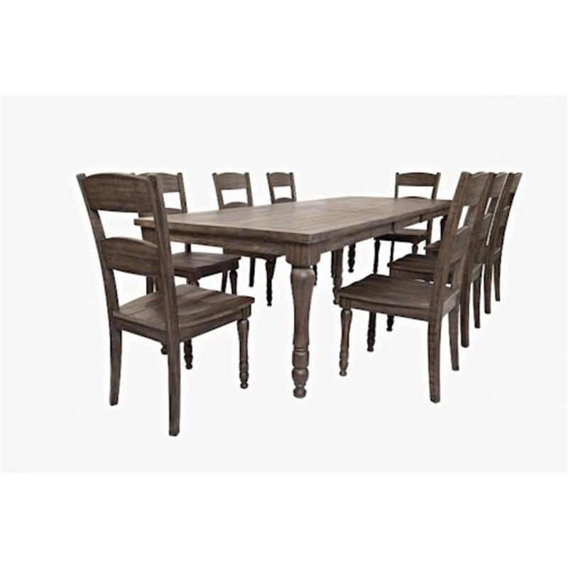 1700 106 Jofran Furniture Madison County Barnwood Rectangle Ext Table With 22inch Leaf