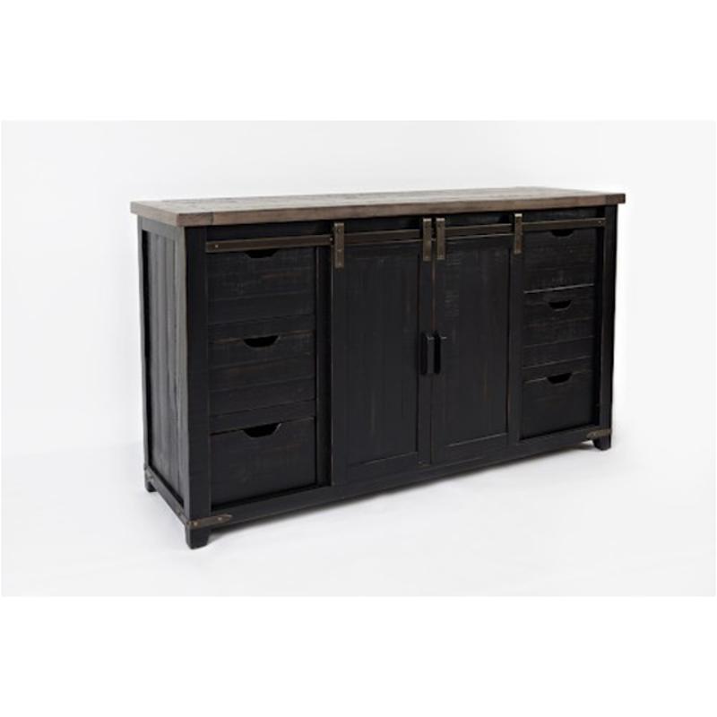 1702 35 Jofran Furniture Madison County Vintage Black Server