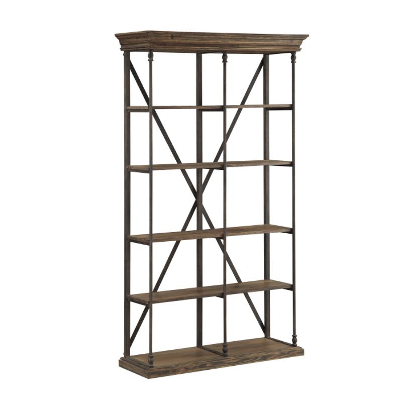 61625 Coast To Furniture Accent Bookcase