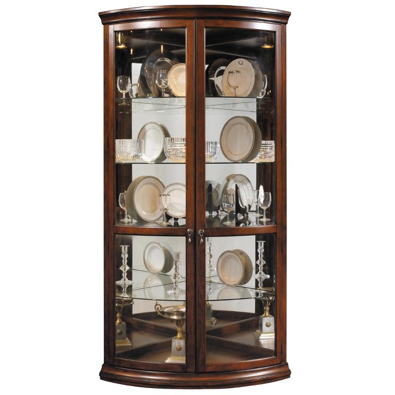 21444 Pulaski Furniture Accents And Curios Accent Corner Curio