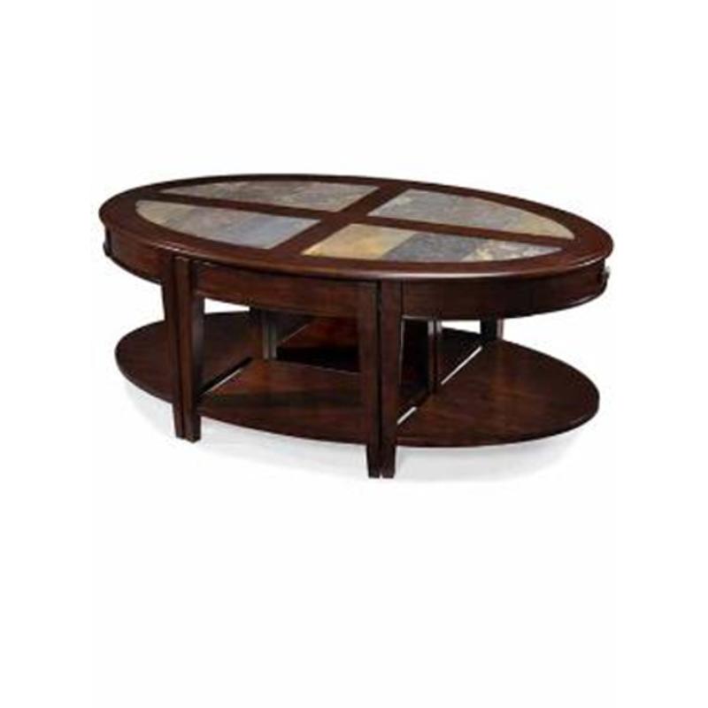 T1625 47 Magnussen Home Furniture Oval Cocktail Table With Stools T1625 47 Magnussen Home Furniture Penbrook Living Room Cocktail Table