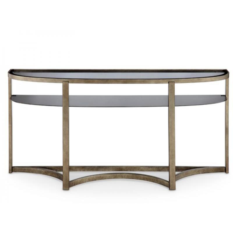 T4250 75 Magnussen Home Furniture Frisco Demilune Sofa Table