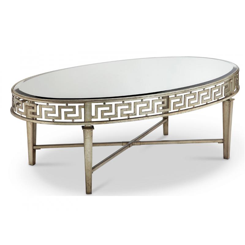 T4348 47 Magnussen Home Furniture Torrance Oval Cocktail Table