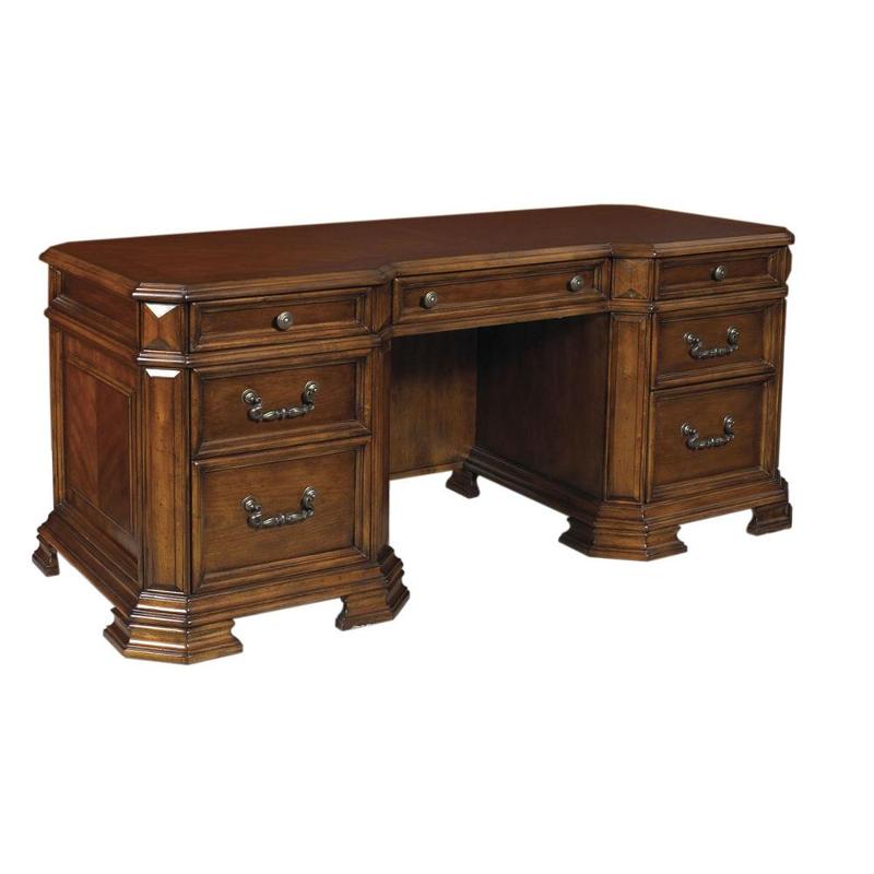 4455 917 Samuel Lawrence Furniture Library Desk Cherry 4455 917 Samuel Lawrence Furniture Madison Cherry Home Office Desk