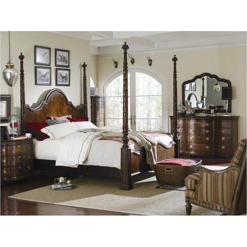 3053 310 Schnadig Furniture New London Queen Poster Bed