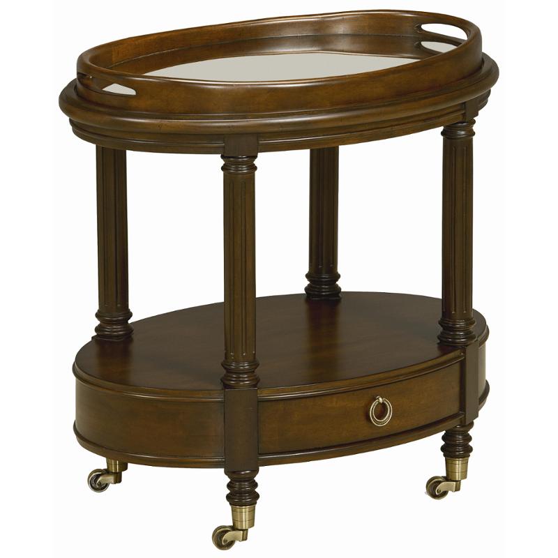 3051330 Schnadig Furniture New London Living Room Oval End Table