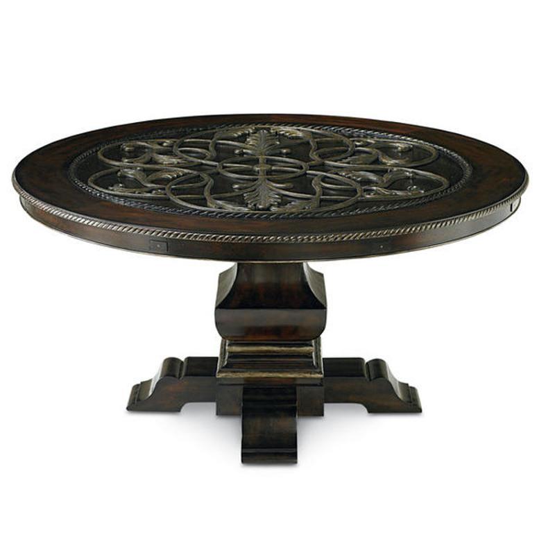 2272 940 Schnadig Furniture Traditions Round Dining Table